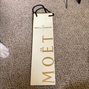 Moët & Chandon wine champagne gift bag from France